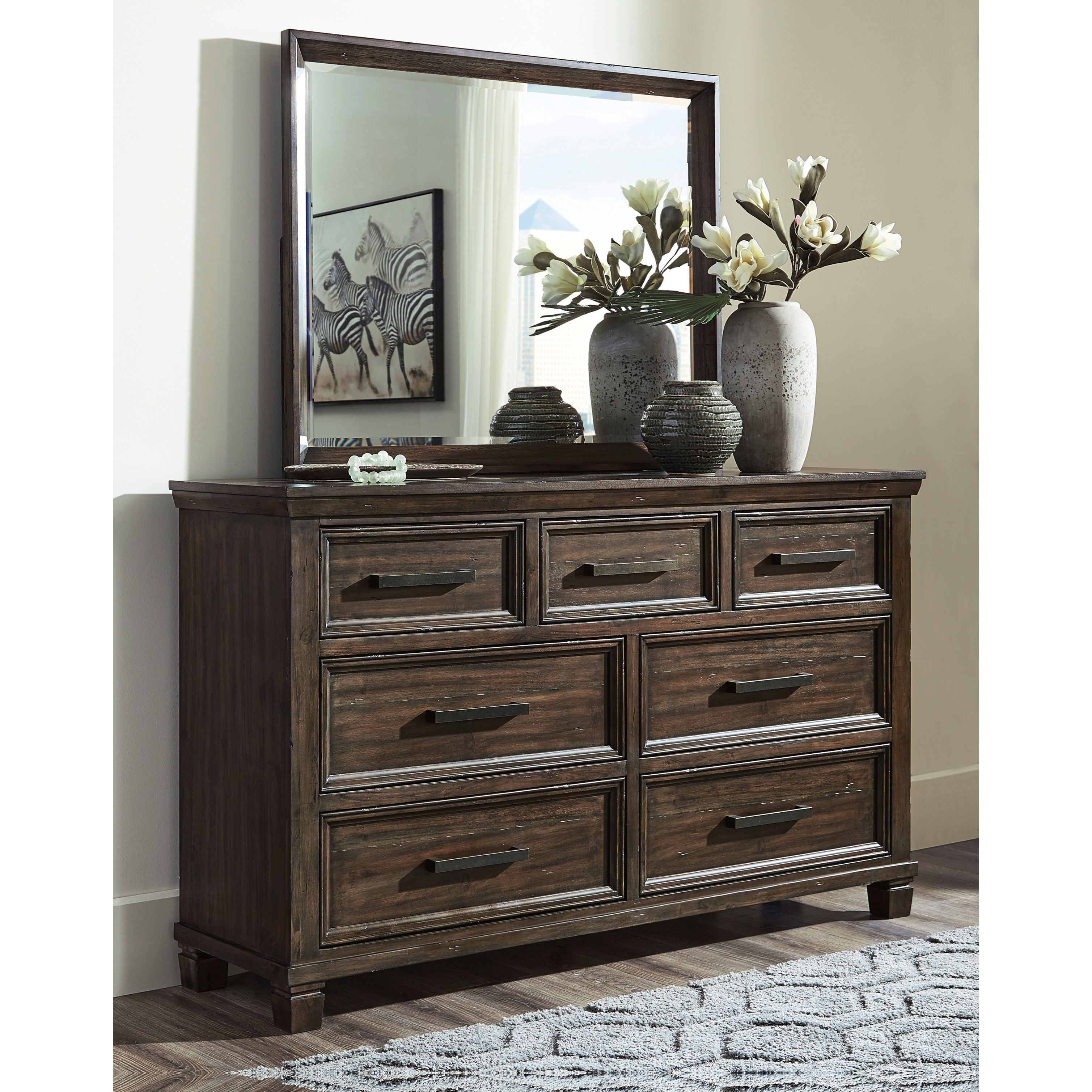 Signature Design by Ashley Johurst B76236 Bedroom Mirror Royal